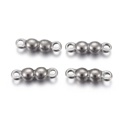 Connector connected balls surgical steel