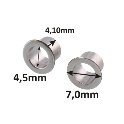 316 Stainless steel Grommets hole 4,5mm