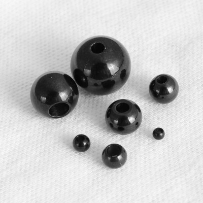 Colored beads made of surgical steel, size 4mm 10pcs