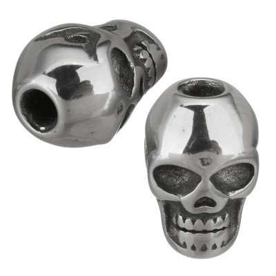 Skull vertical thread surgical steel