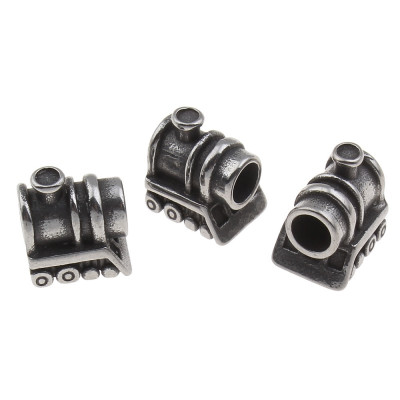 Bead steam locomotive, surgical steel