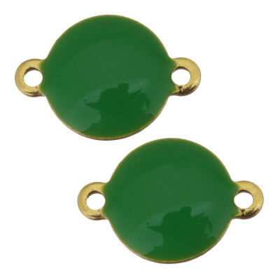 Colored pancake connector with surgical steel