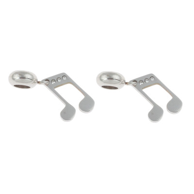 Eyelet pendant note surgical steel