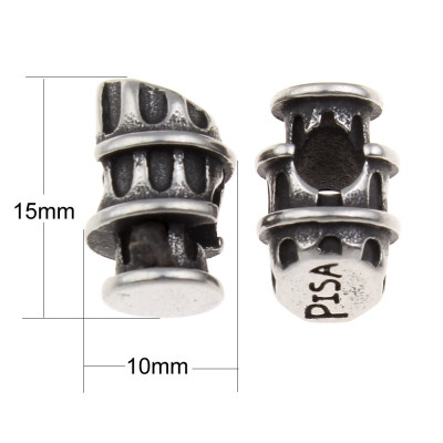 Korálek Šikmá věž v Pise chirurgická ocel