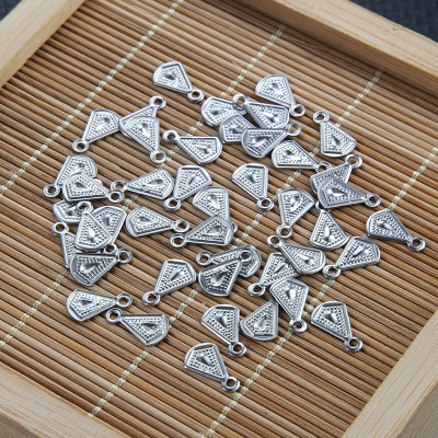 Surgical steel drop pendant