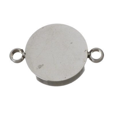 Round bed connector inner dimension 8mm surgical steel 316