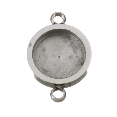 Round bed connector inner dimension 8mm surgical steel 316