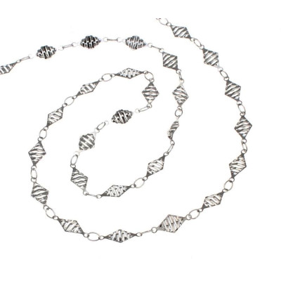 Surgical steel connector chain