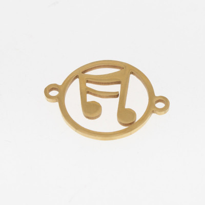 Surgical steel note connector