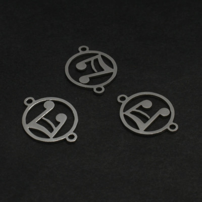 Surgical steel note connector