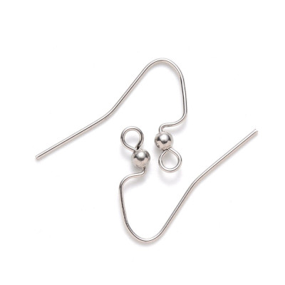 Stainless Steel Hook Earwire DIY original color
