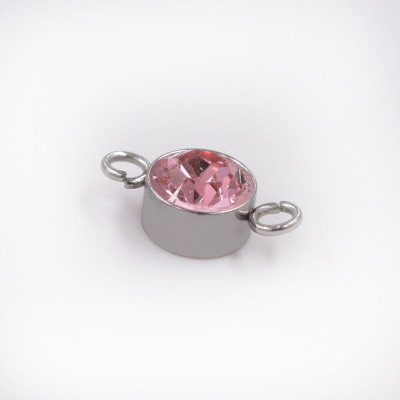 Light ROSE connector with surgical steel color