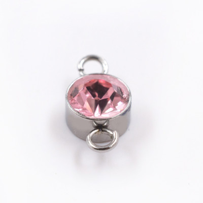 Light ROSE connector with surgical steel color