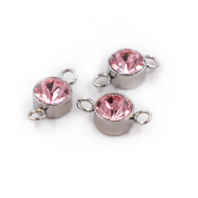 Konektor kruh Light Rose