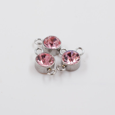 Light ROSE connector with surgical steel color