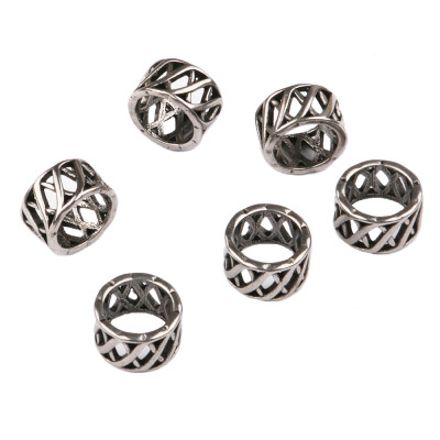 Bead cut grid surgical steel