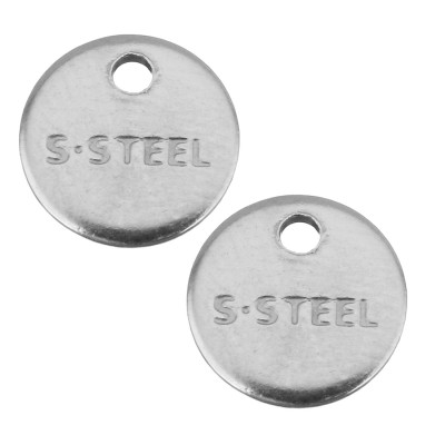 Pendant wheel s-steel made of surgical steel