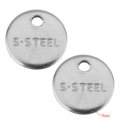 Pendant wheel s-steel made of surgical steel