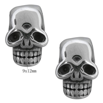 Alien Skull Bead made of surgical steel