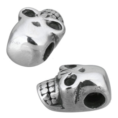 Alien Skull Bead made of surgical steel
