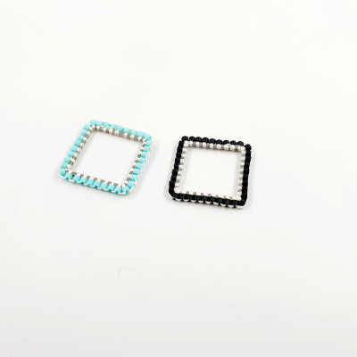 MIYUKI® &amp; TOHO square surgical steel two color variants