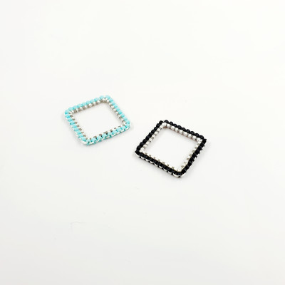 MIYUKI® &amp; TOHO square surgical steel two color variants