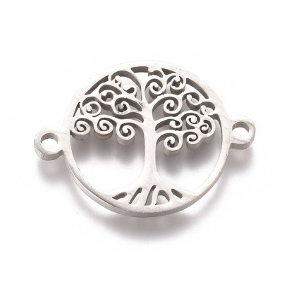 Surgical steel life tree connector