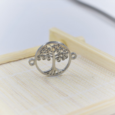 Surgical steel life tree connector