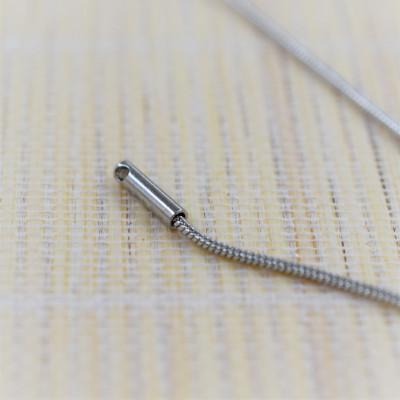 Chain hose 0.9mm made of surgical steel