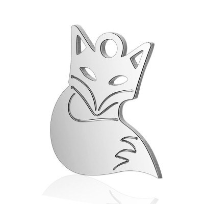 Přívěsek liška chirurgická ocel