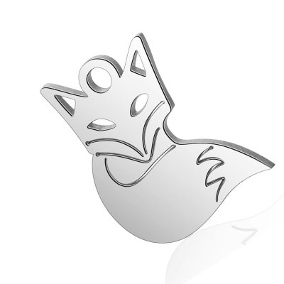 Přívěsek liška chirurgická ocel