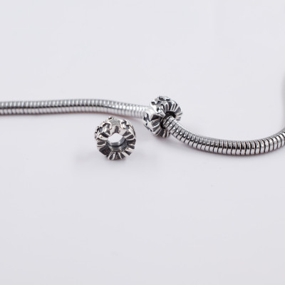 Bead intermediate ring decorated with stars AG 925/1000