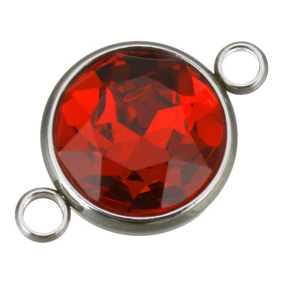 Connector with colored chaton surgical steel