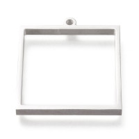 Square mold in two color combinations surgical steel 304