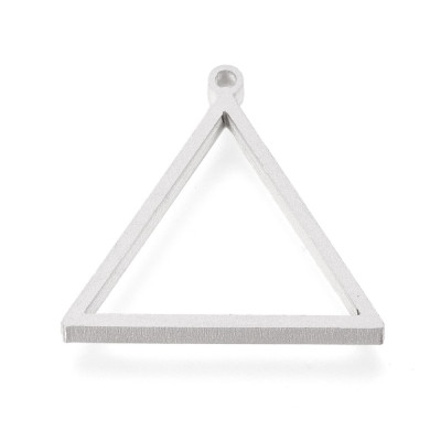 Triangle mold in two color combinations surgical steel 304