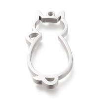 Cat mold in two color combinations surgical steel 304