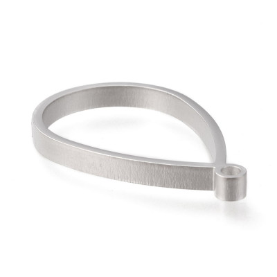 Drop mold in two color combinations surgical steel 304