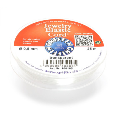 Elastic - Elastic fiber Griffin 0.5 mm spool with a length of 25 m