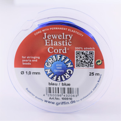 Pruženka - Elastické vlákno Griffin 1mm návin o délce 25m