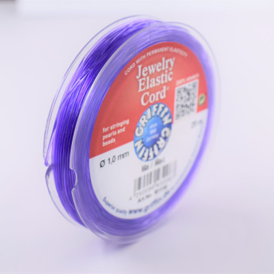Elastic - Griffin elastic fiber 1mm spool with a length of 25m