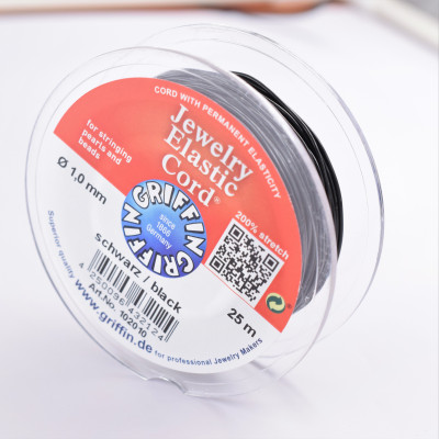 Elastic - Griffin elastic fiber 1mm spool with a length of 25m