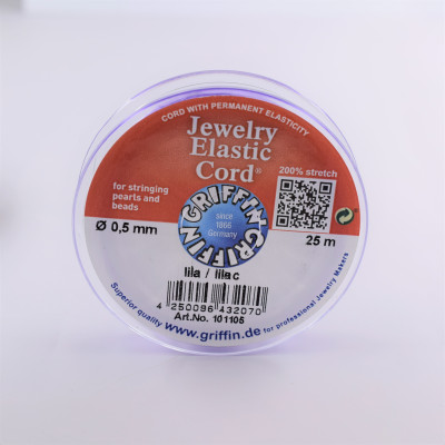 Elastic - Elastic fiber Griffin 0.5 mm spool with a length of 25 m