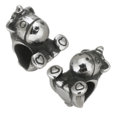 Korálek jednorožec z chirurgické oceli