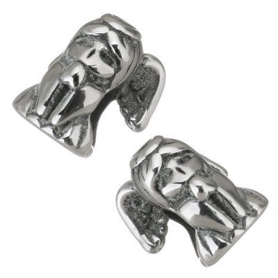 Little angel bead with halo surgical steel