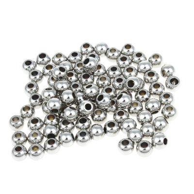 Surgical steel 5mm bead