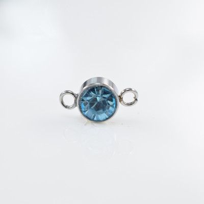 Konektor kruh Aquamarine