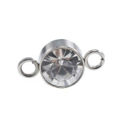 Preciosa Crystal Maxima connector with surgical steel color