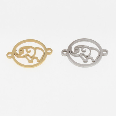Elephant surgical steel connector two color variants