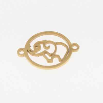 Elephant surgical steel connector two color variants