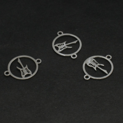 Connector electric guitar steel two color variants